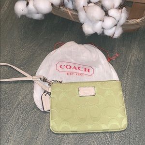 Rare Authentic Coach wristlet!